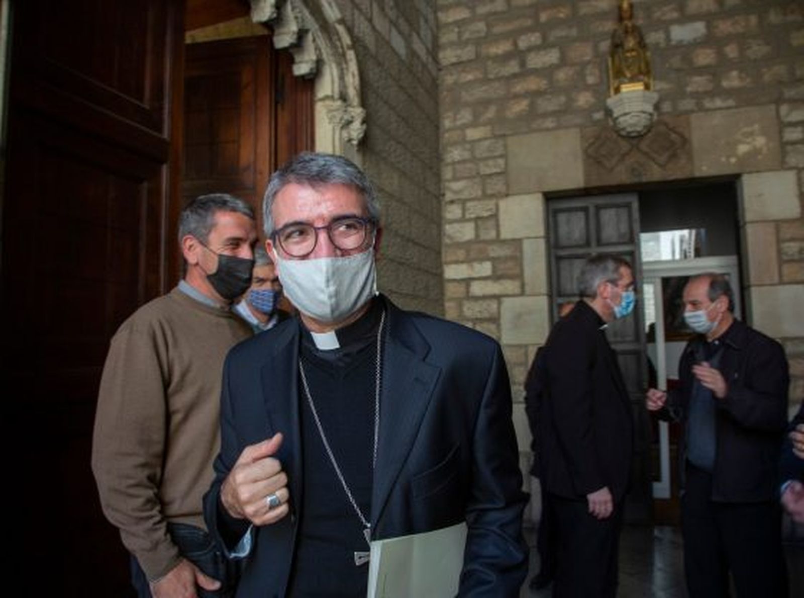 El obispo auxiliar de Barcelona, Toni-Vadell.