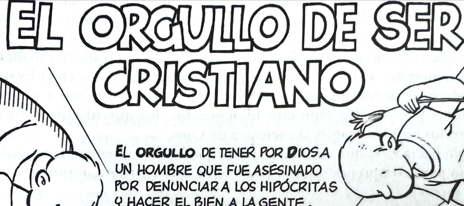 Orgullo de ser cristiano