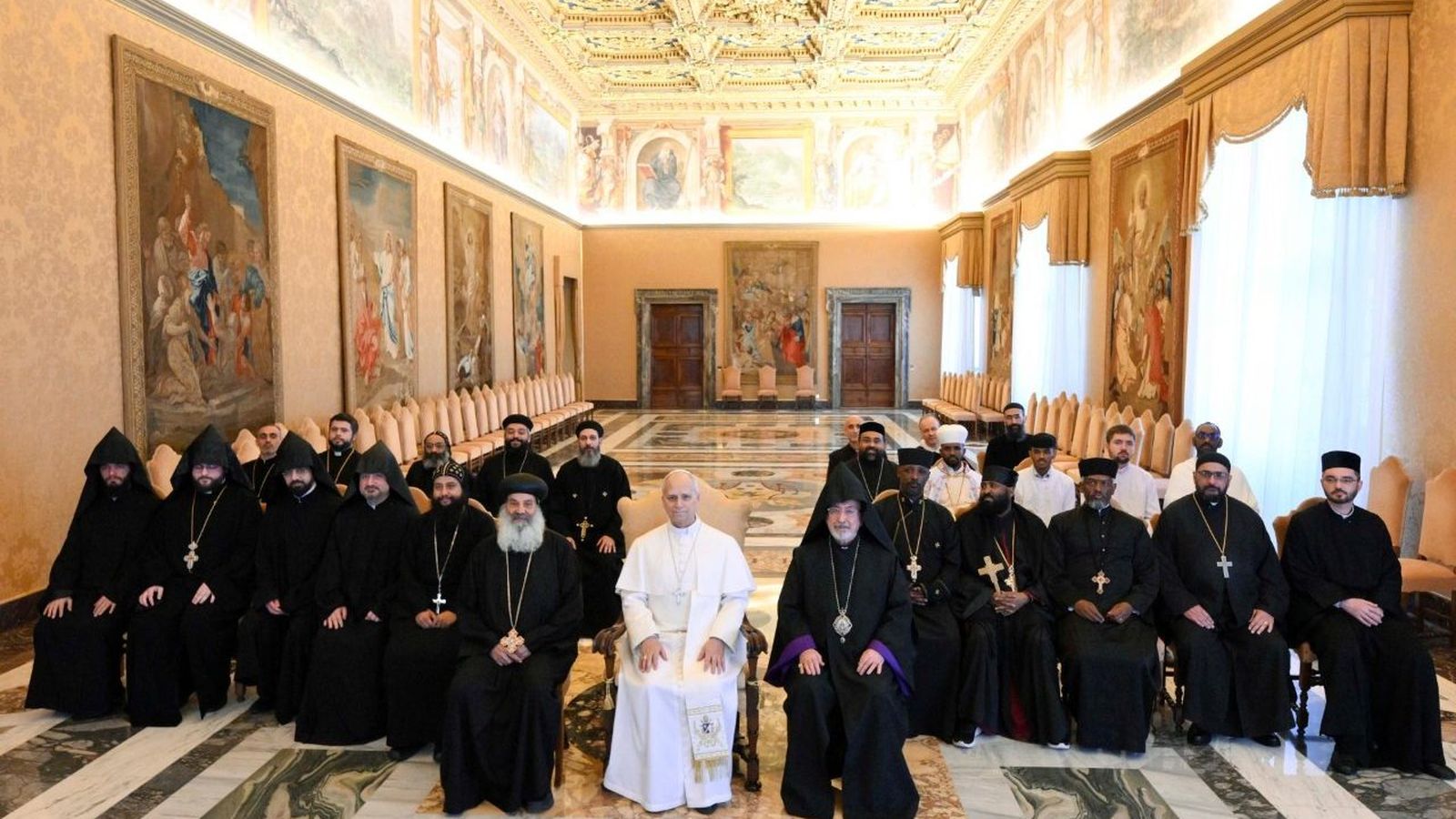 Foto al final de la audiencia