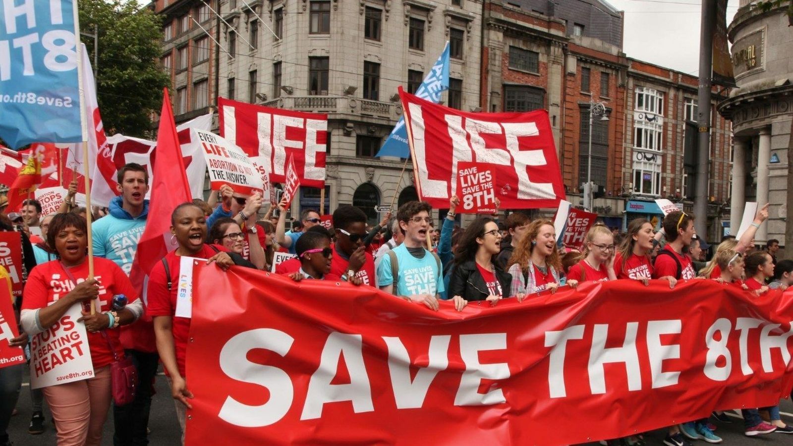 Marcha por la Vida en Dublín, Irlanda