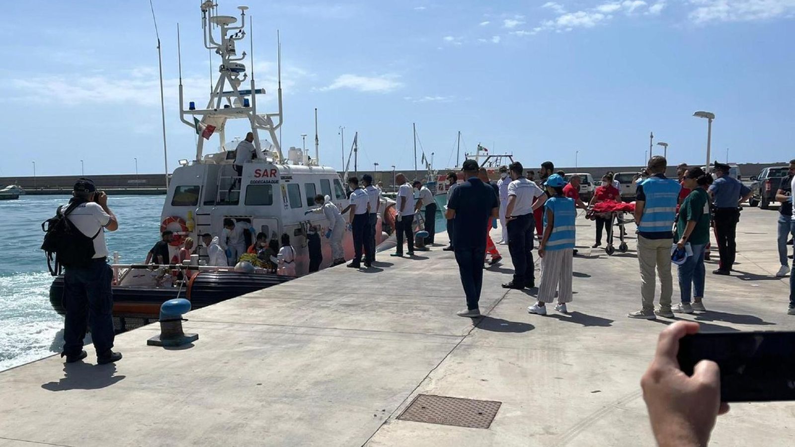 Puerto de Roccella. Calabria, Italia.