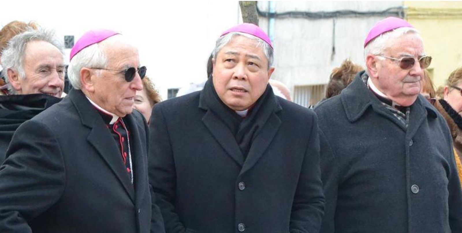 García Burillo, Bernardito Auza y José Sánchez