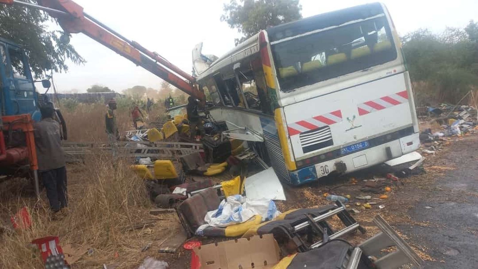 Accidente de tráfico en Senegal