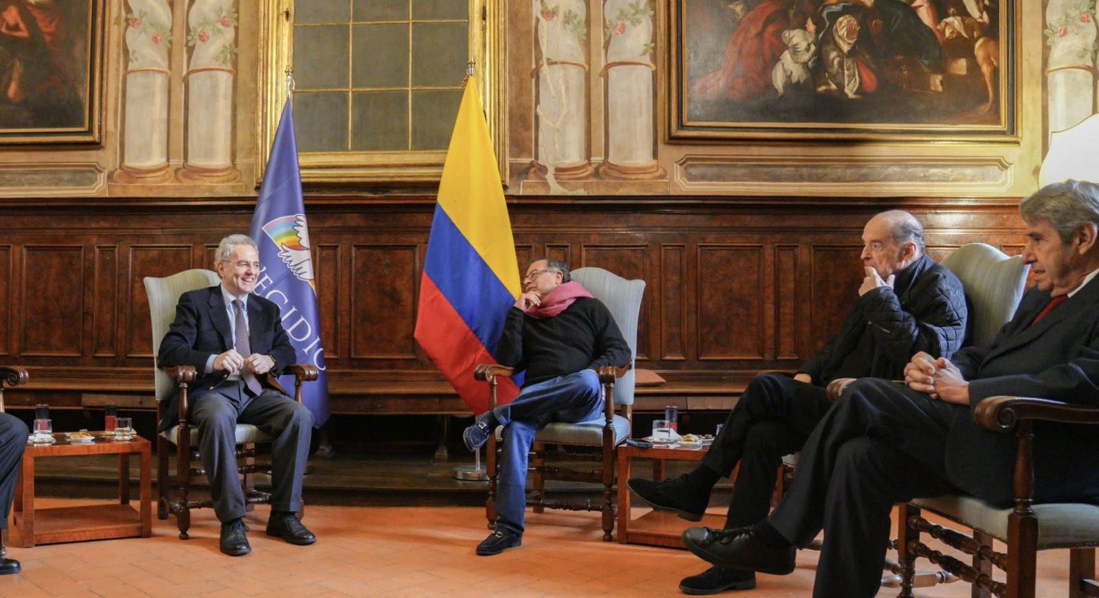 Petro con San Egidio