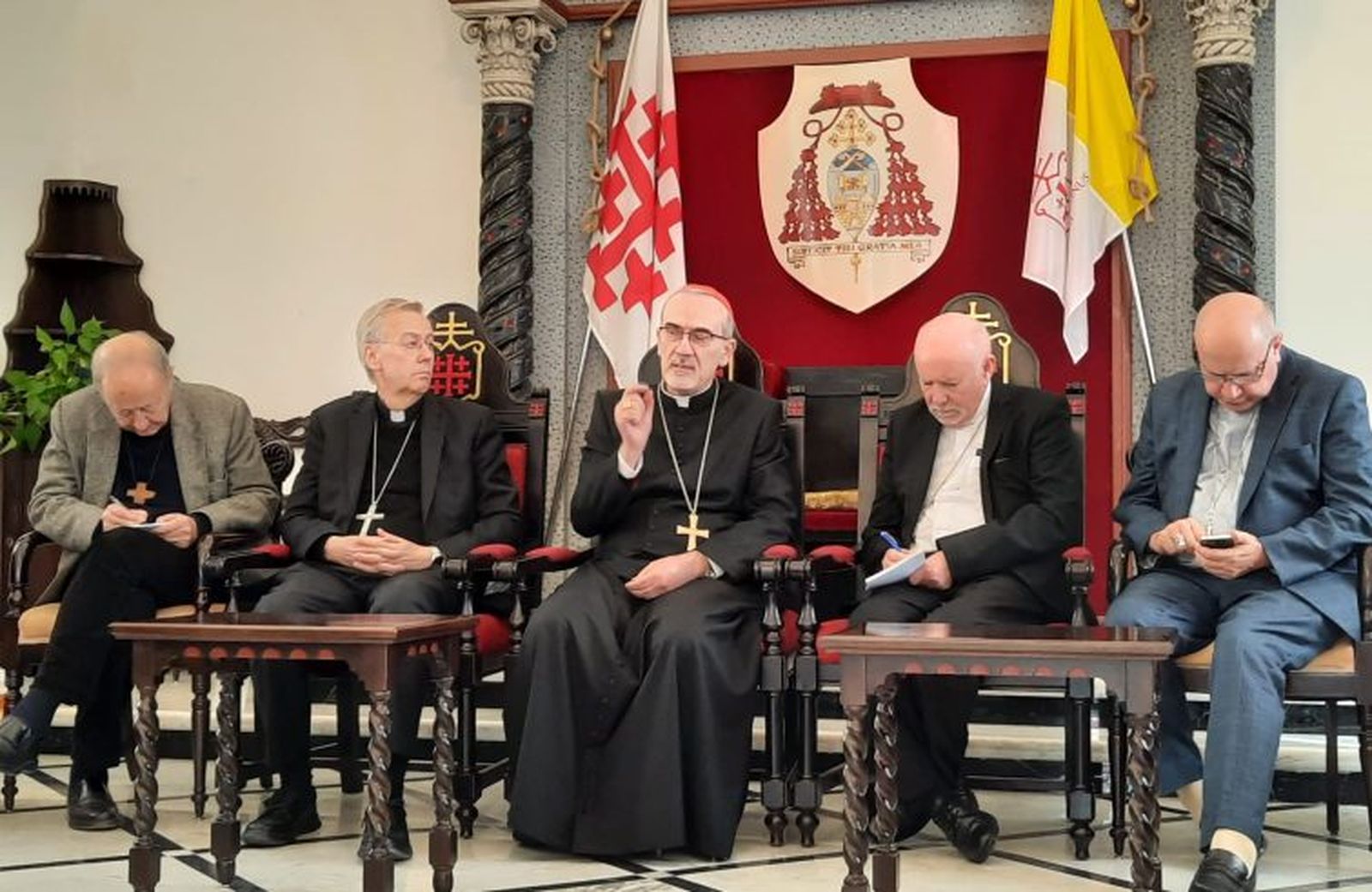 Pizzaballa, en Jerusalén