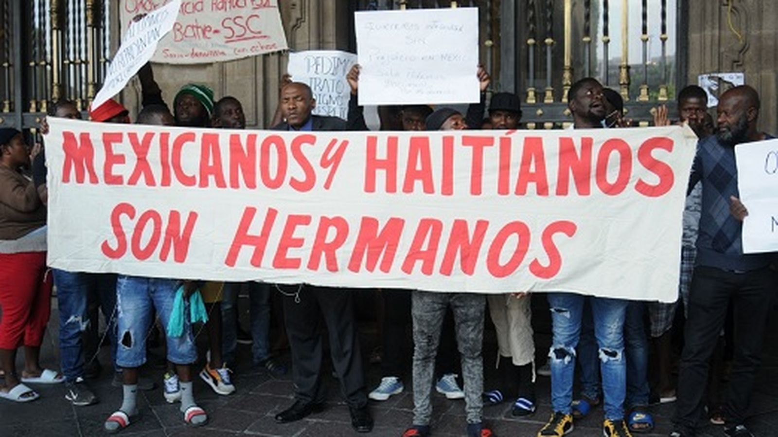 Haitianos en México