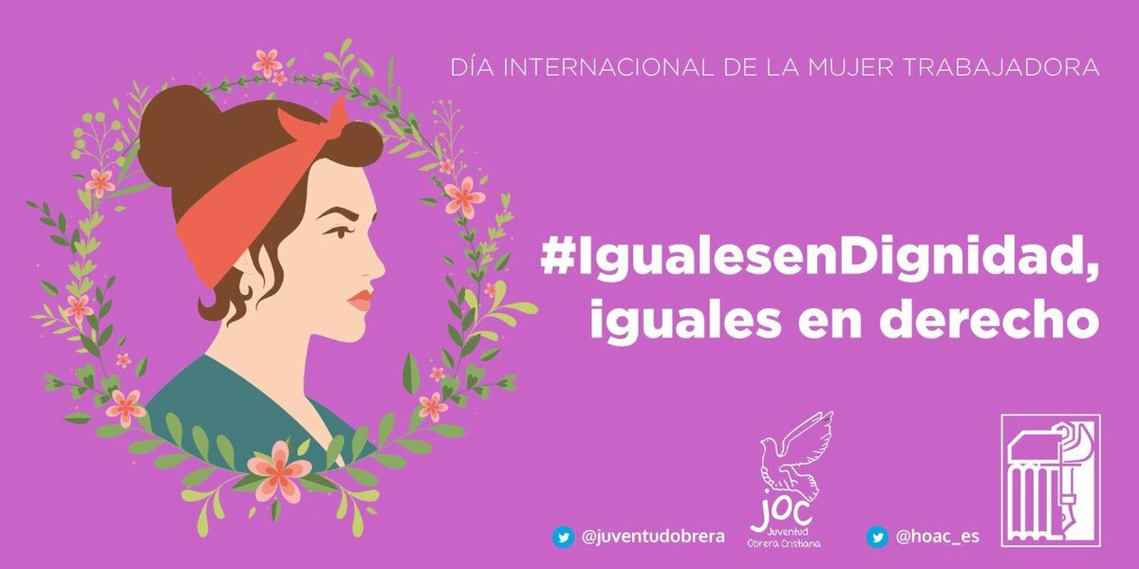 HOAC y JOC, ante el Día Internacional de la Mujer Trabajadora