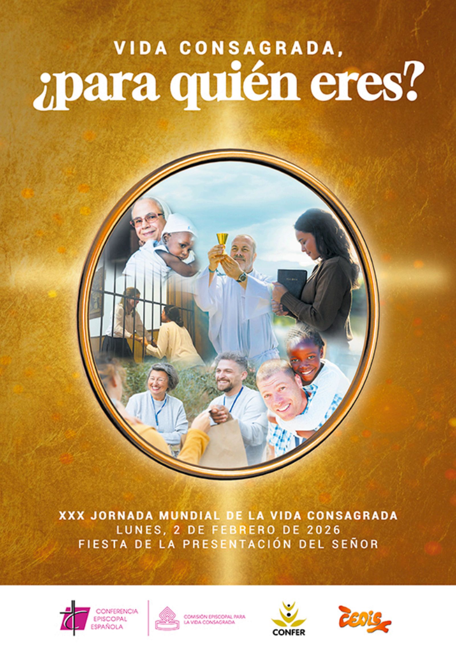 Cartel XXX Jornada Mundial de la Vida Consagrada