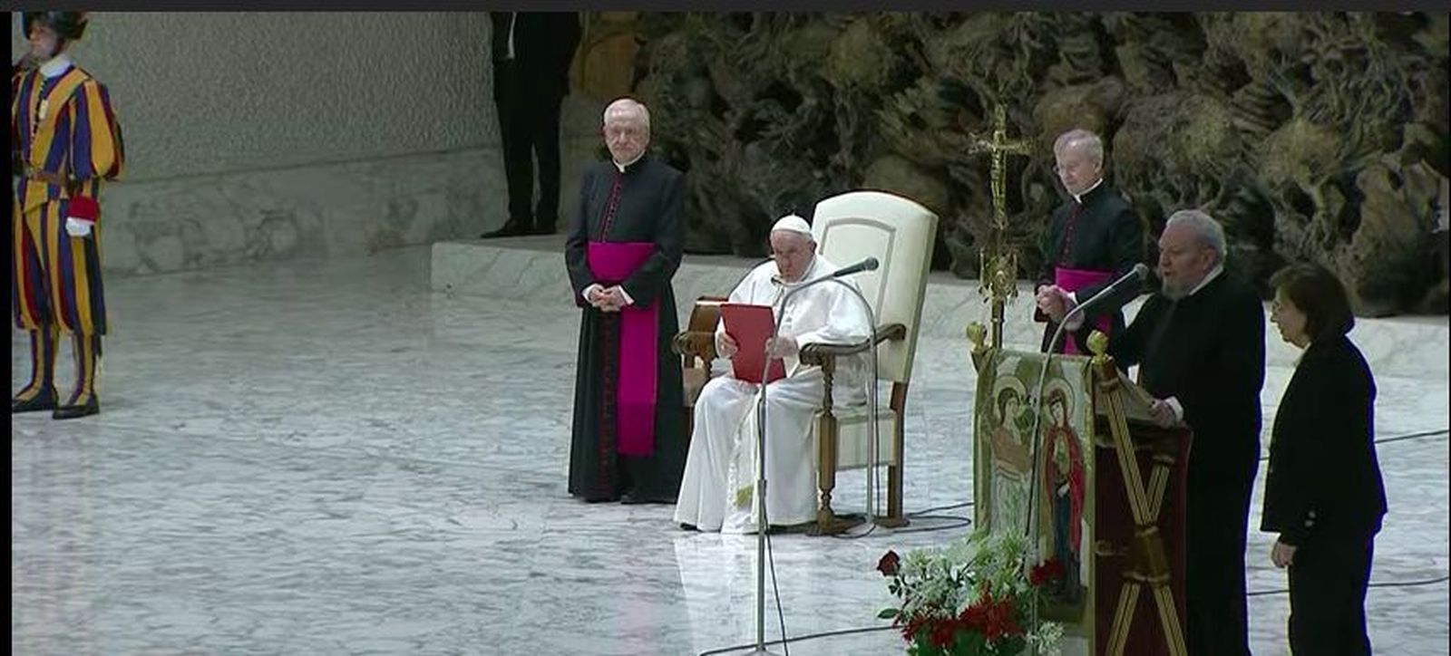 Kiko Argüello y el Papa Francisco