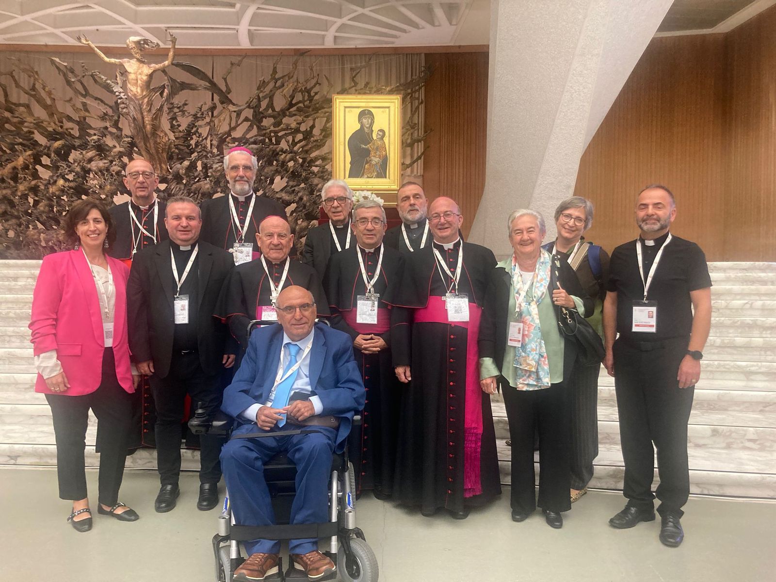 La delegación española participante en el Sínodo de la sinodalidad
