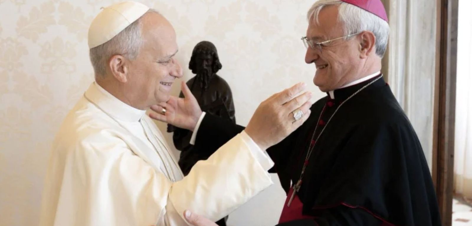 Carrascosa, con el Papa León