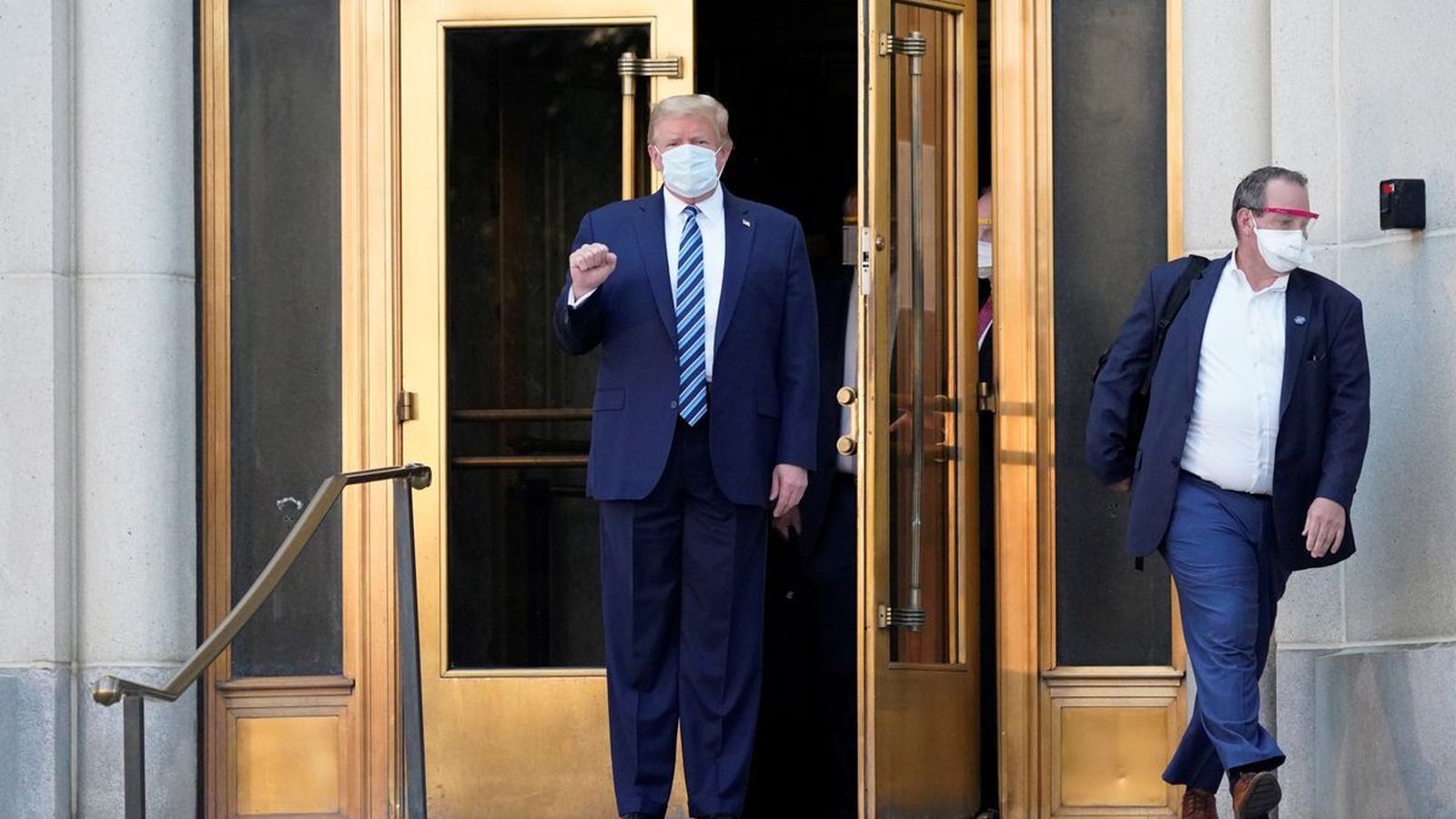 Trump: "Contraer el virus ha sido una bendición de Dios"