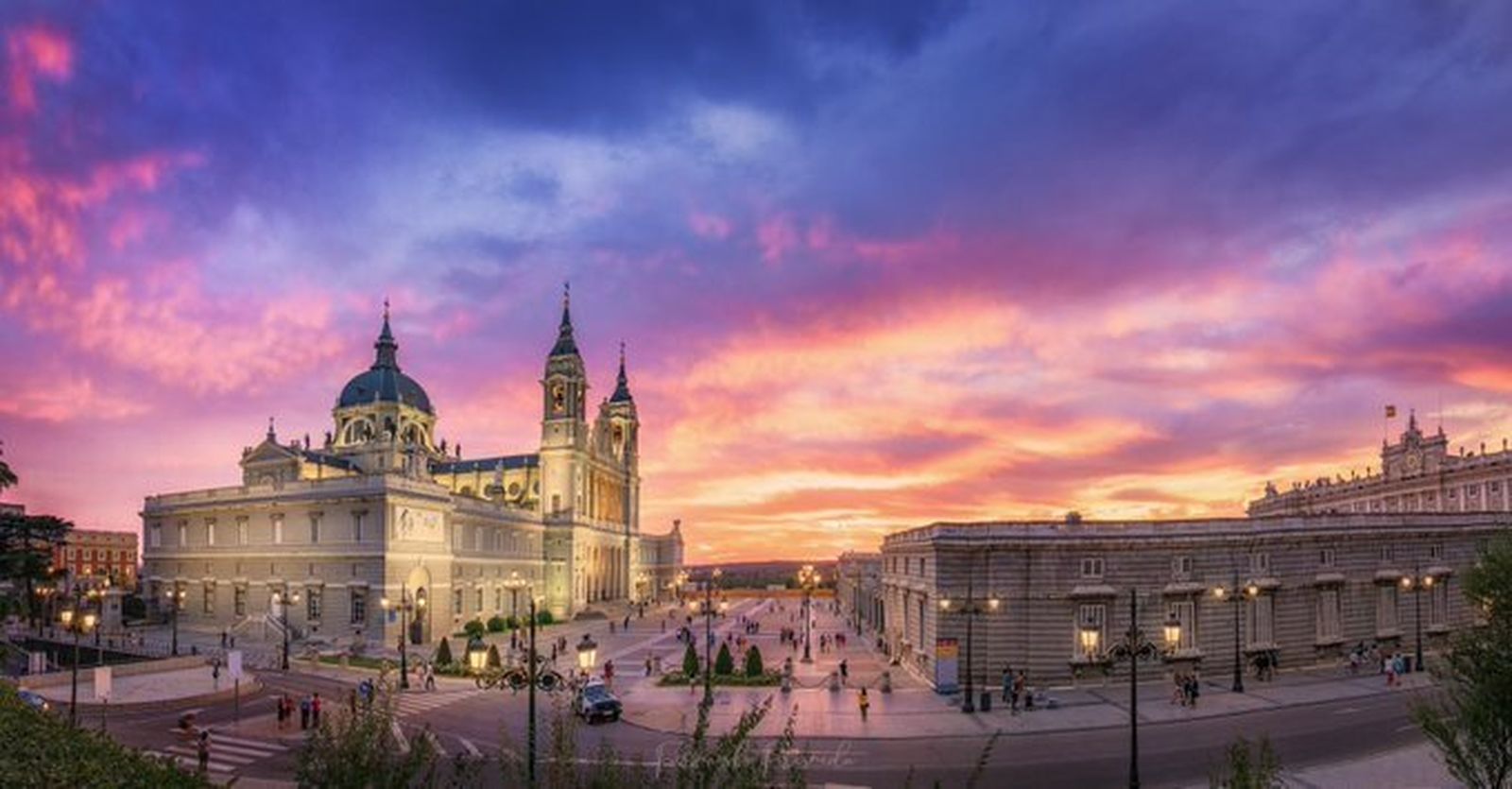 Atardecer en La Almudena