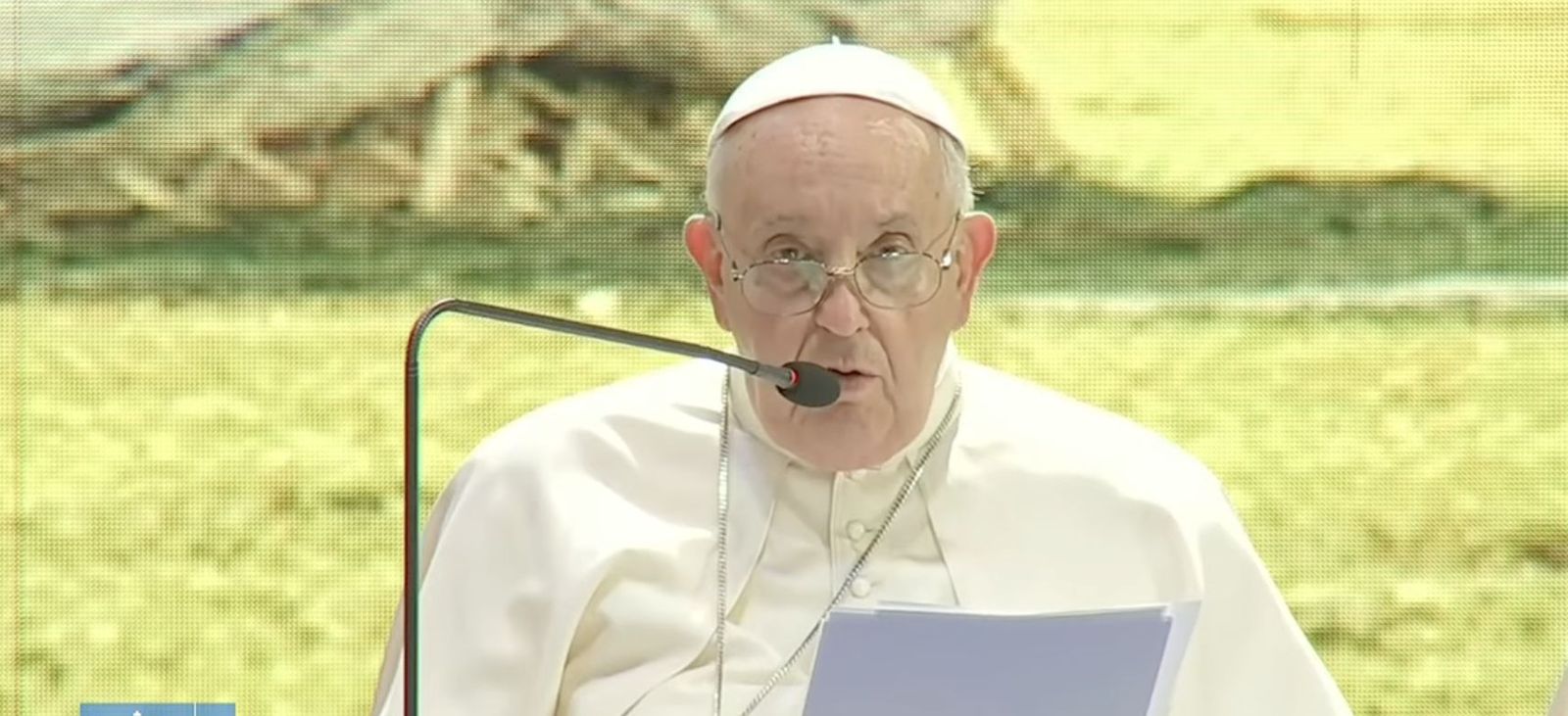 Discurso de Francisco ante los líderes religiosos