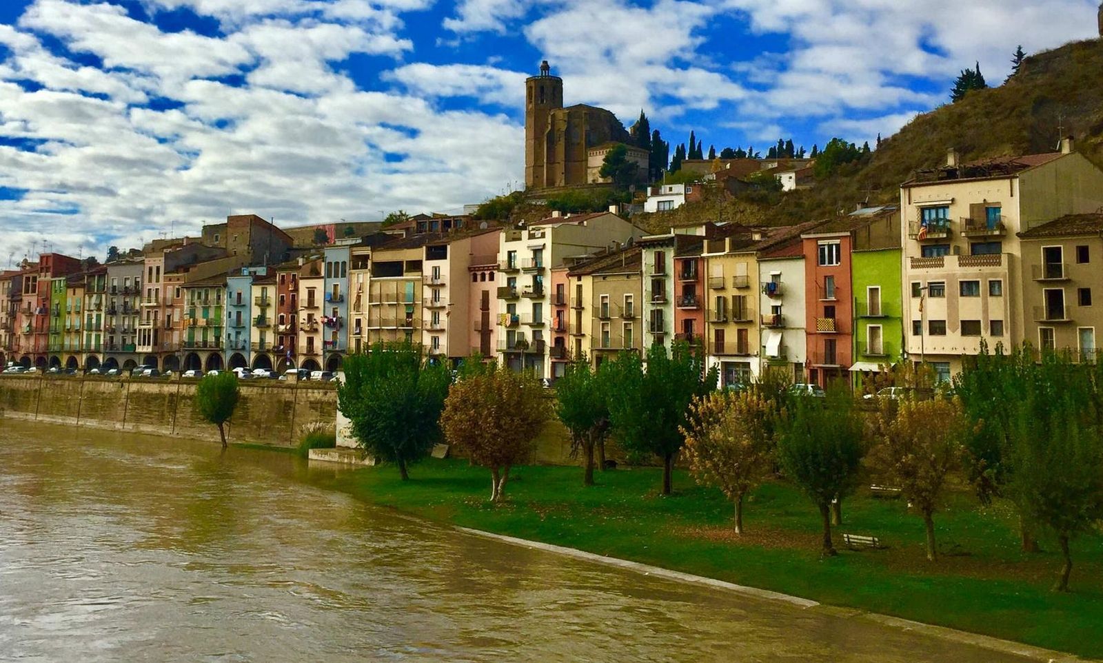El río Segre en Balague