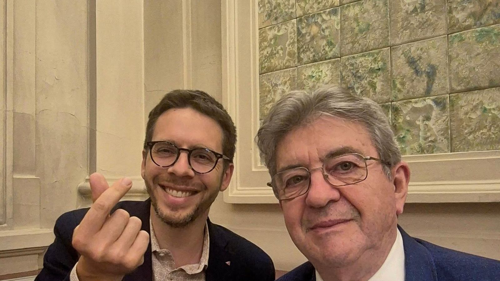 Hadrian Clouet y Melenchon