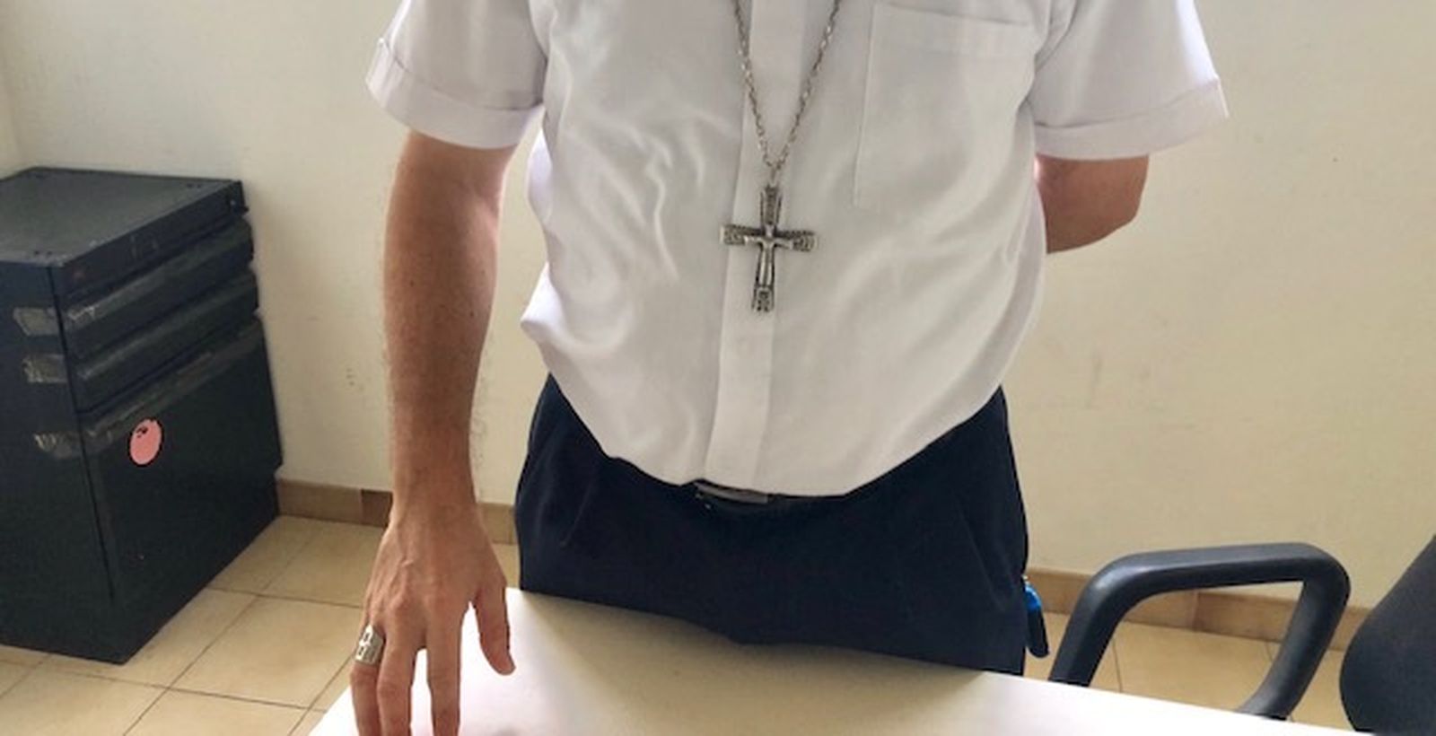 Pectoral de monseñor Barreto