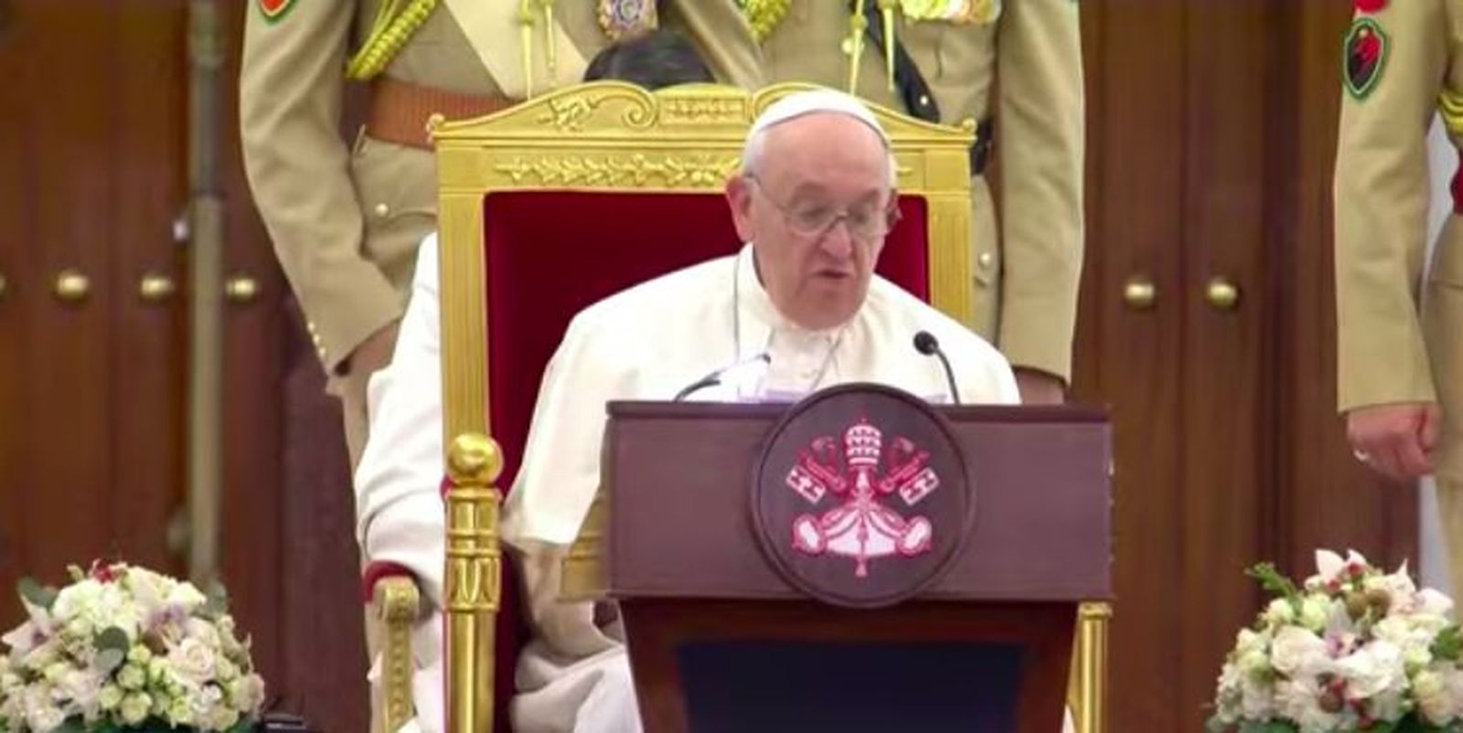Discurso del papa Francisco