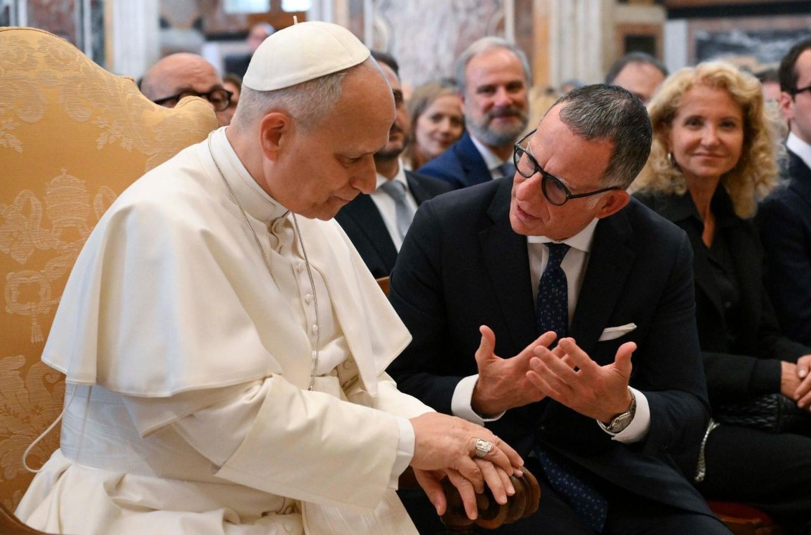 El Papa escucha al presidente del INPSI