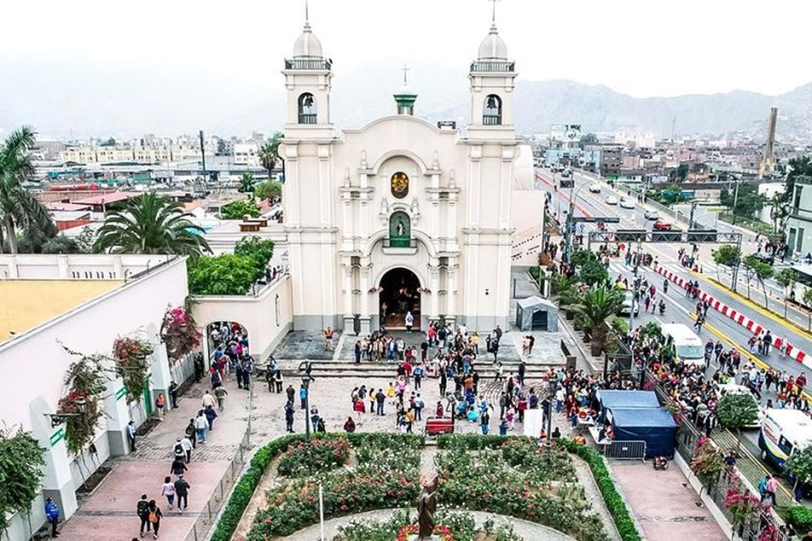 Basílica de Santa Rosa de Lima. Perú.