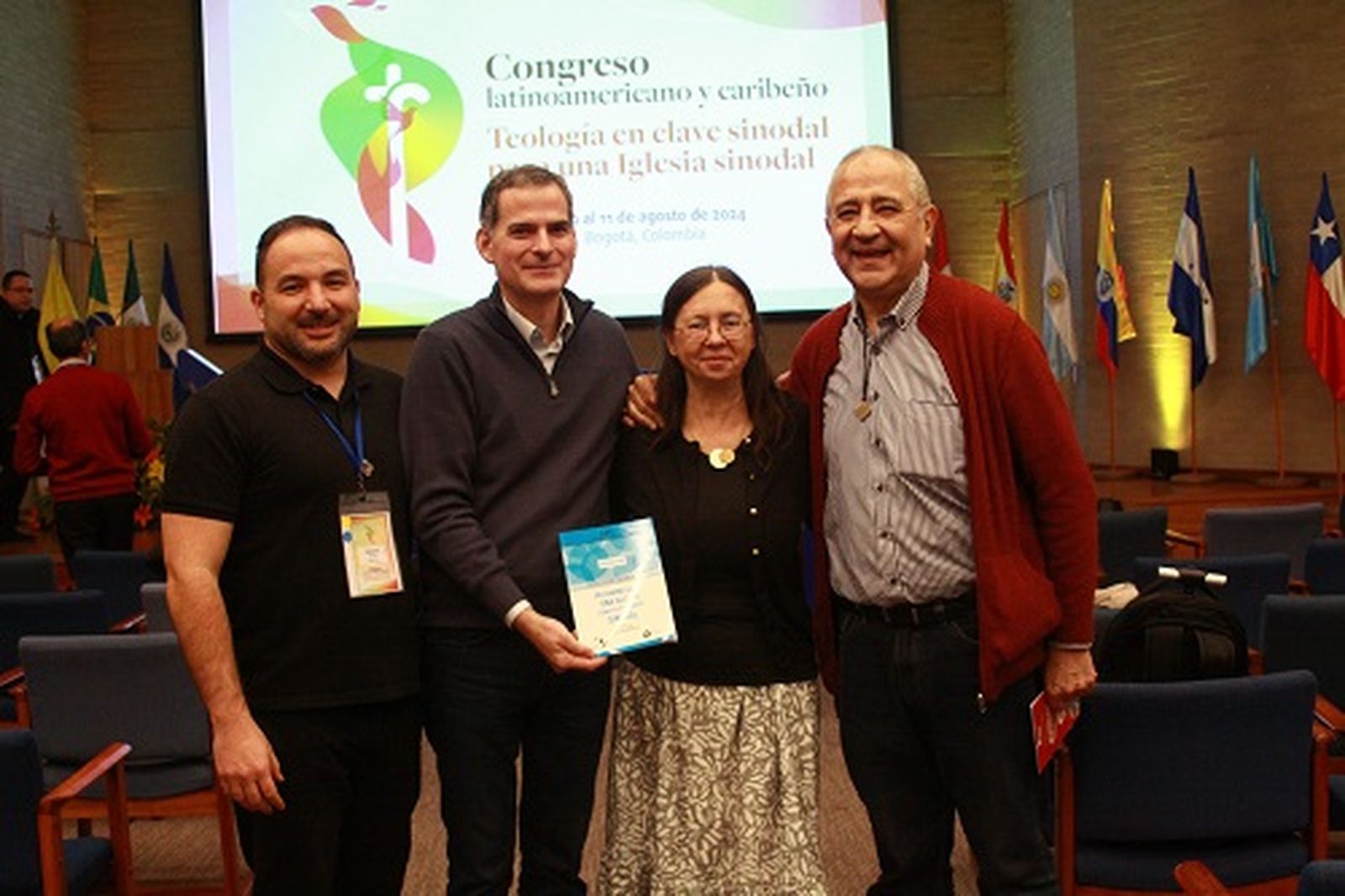 Rafael Luciani y Serena Noceti