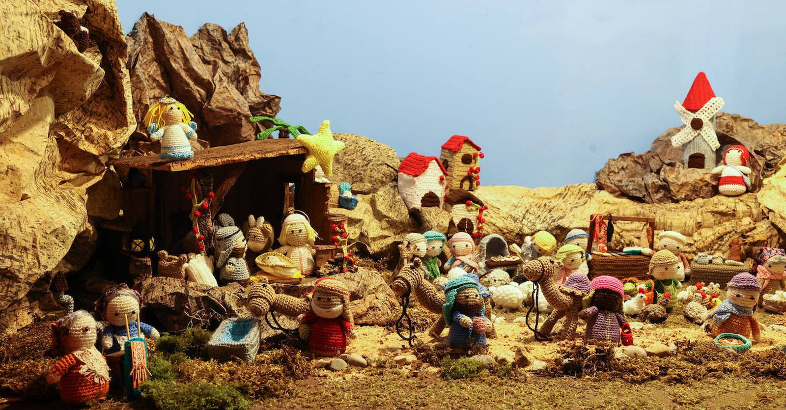 El belén de Petri Oleaga