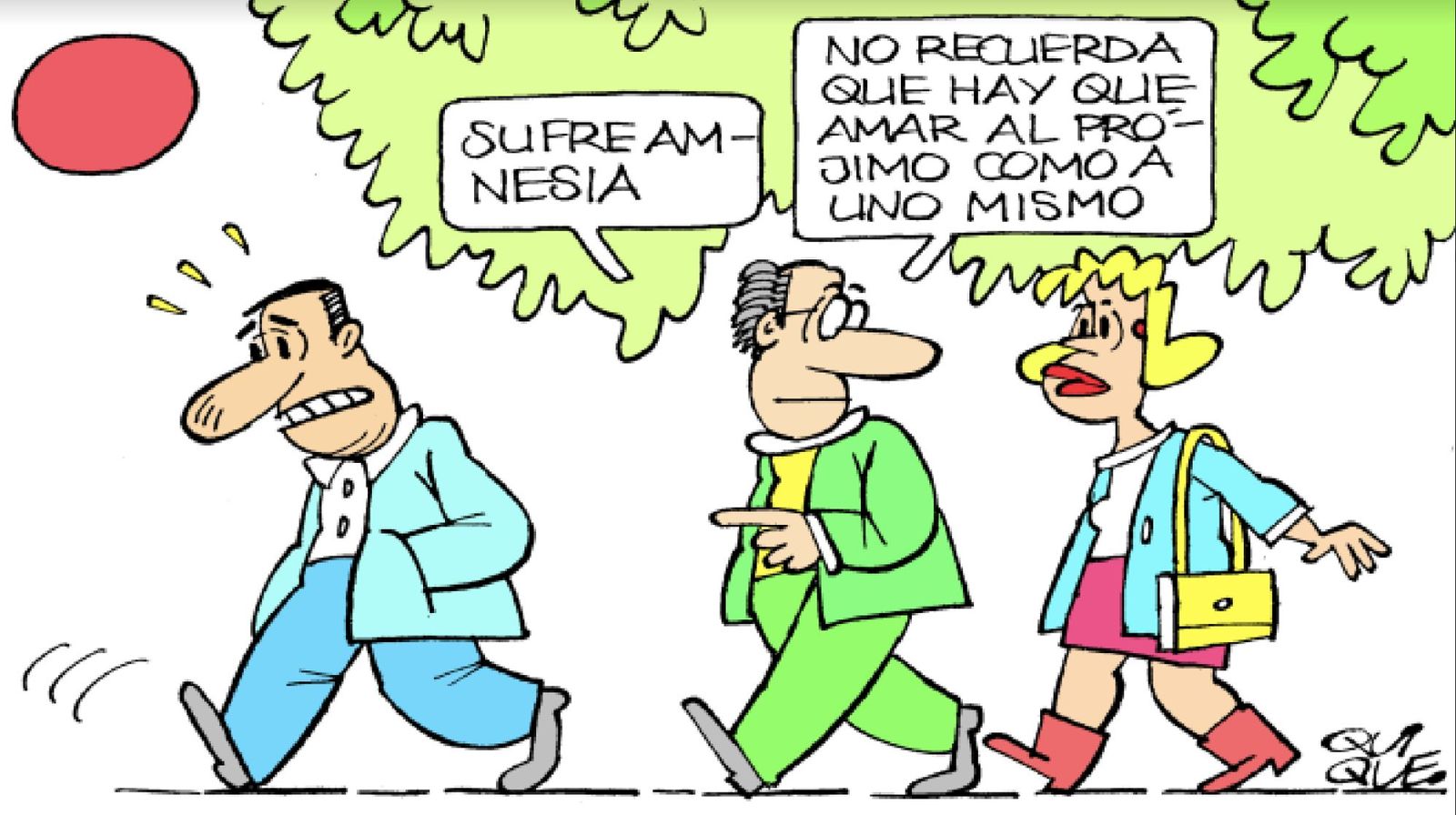 La amnesia del prójimo