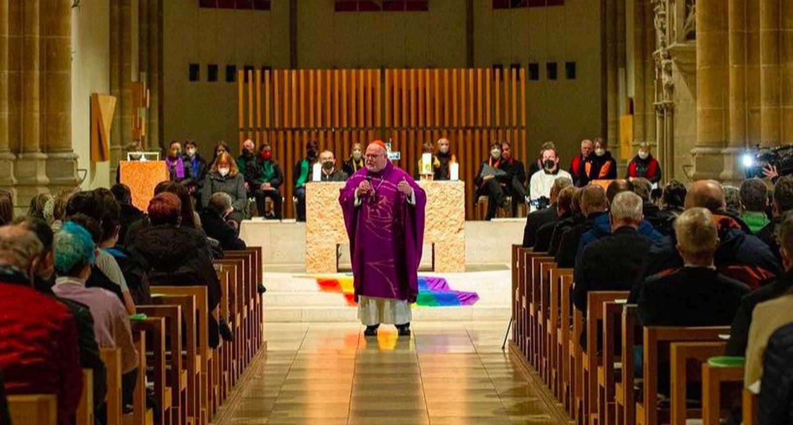 Marx, durante la presentación