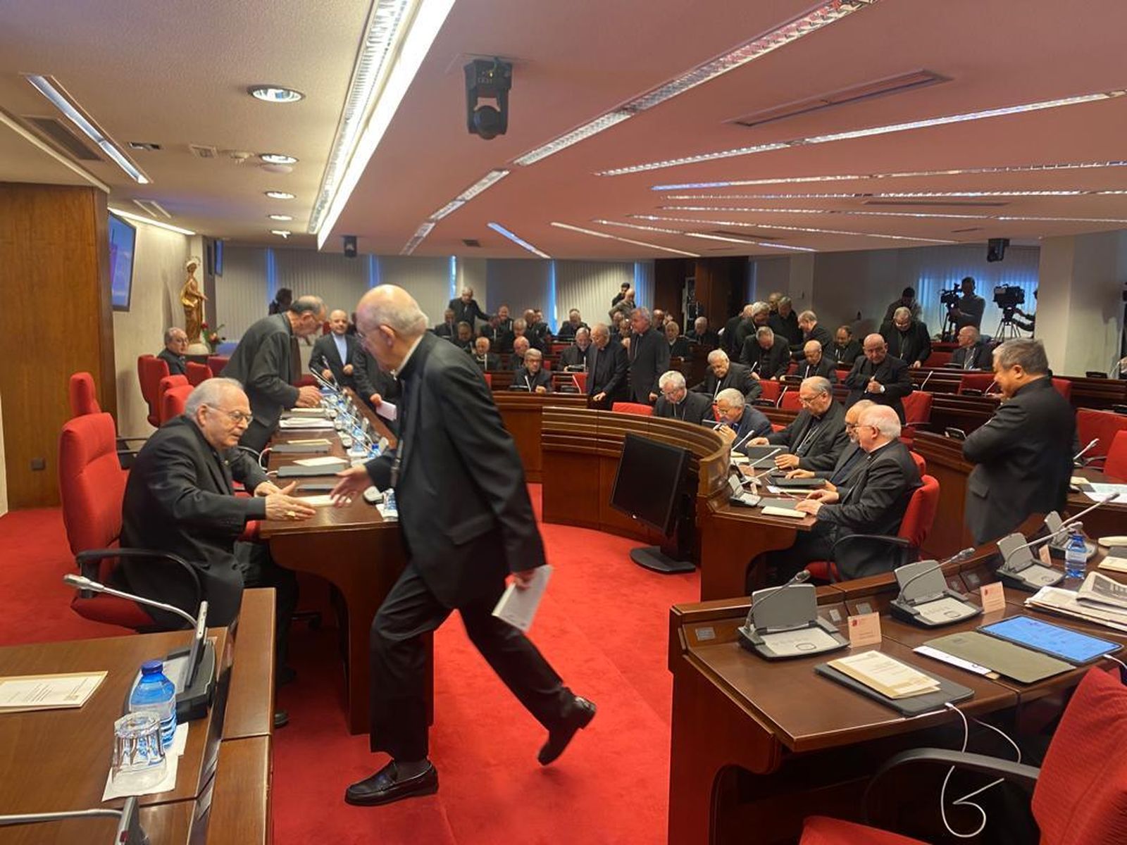 Osoro entra en la Plenaria