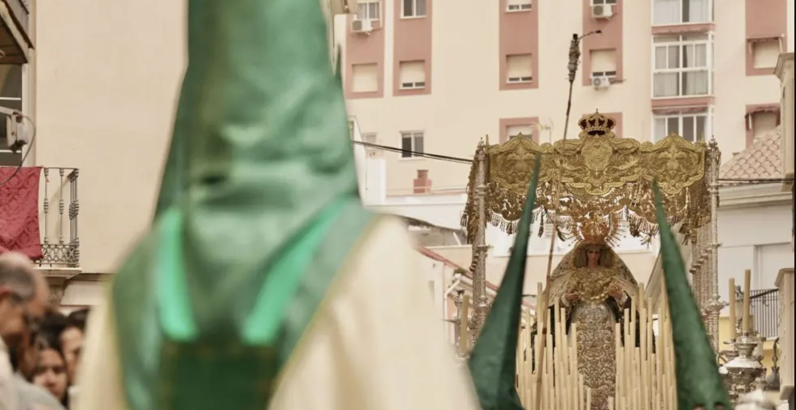 Procesión de Semana Santa en Málaga
