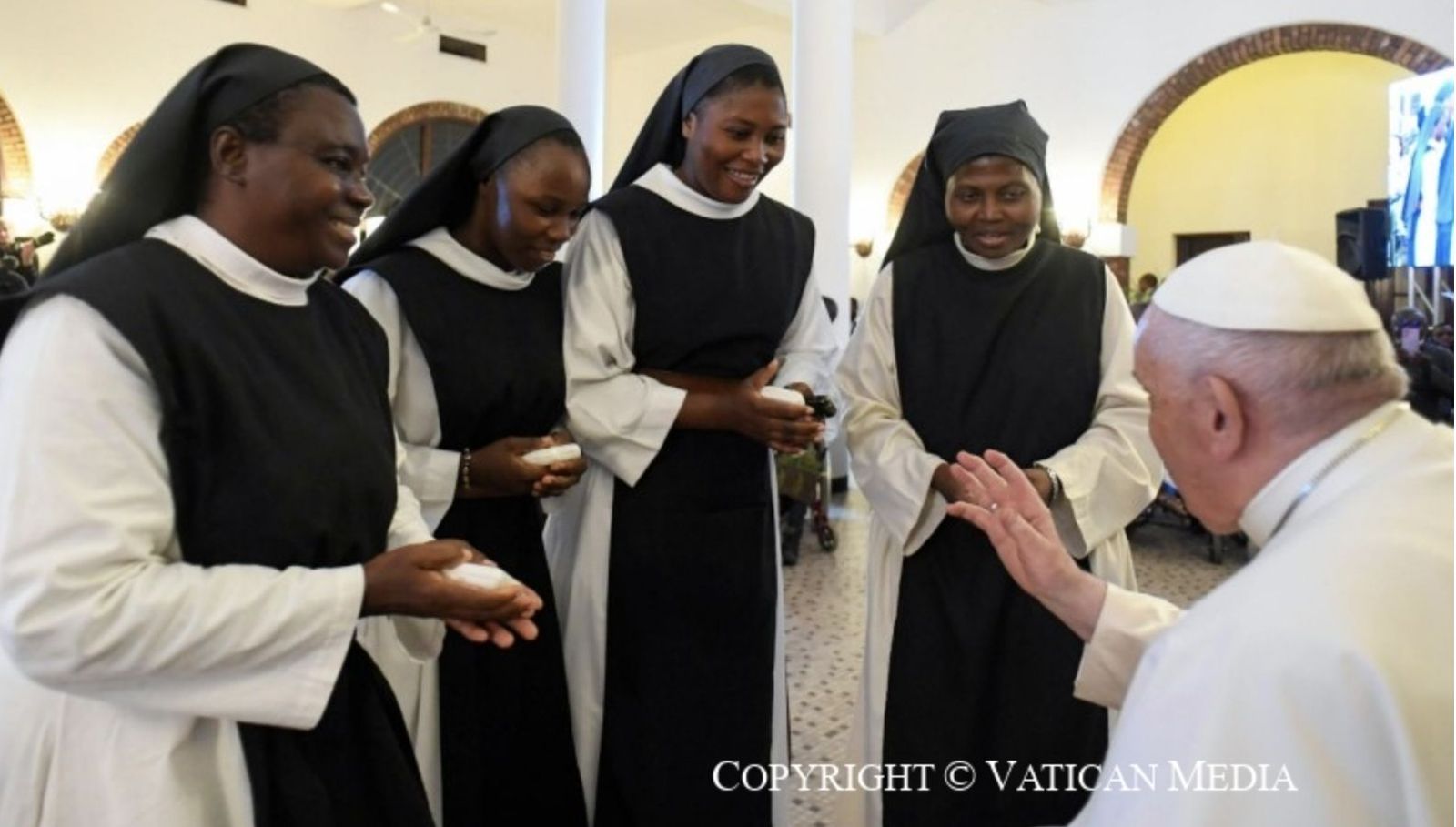 Francisco, con la vida consagrada