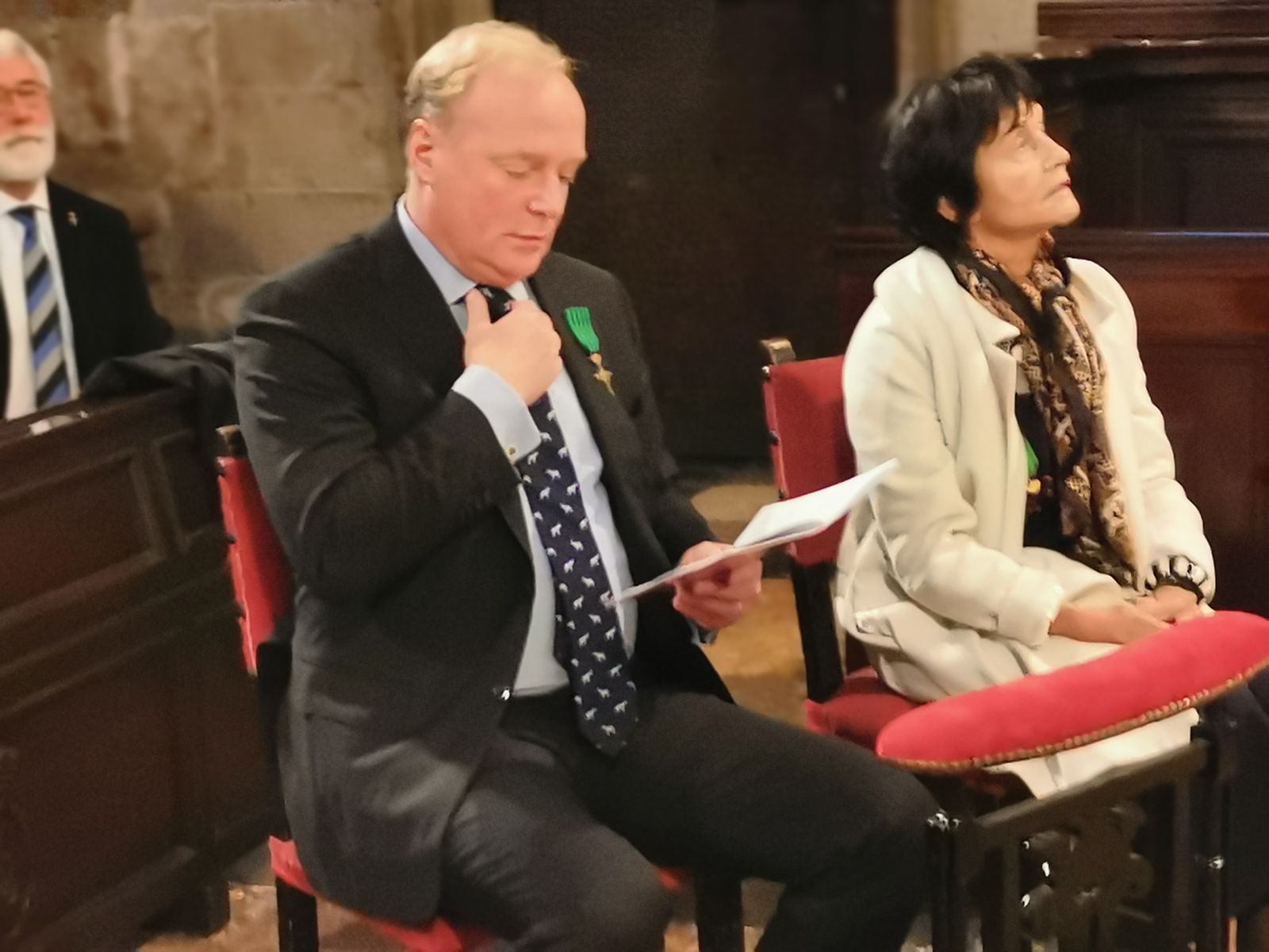 El pretendiente carlista al Trono de España, Carlos Javier de Borbón-Parma