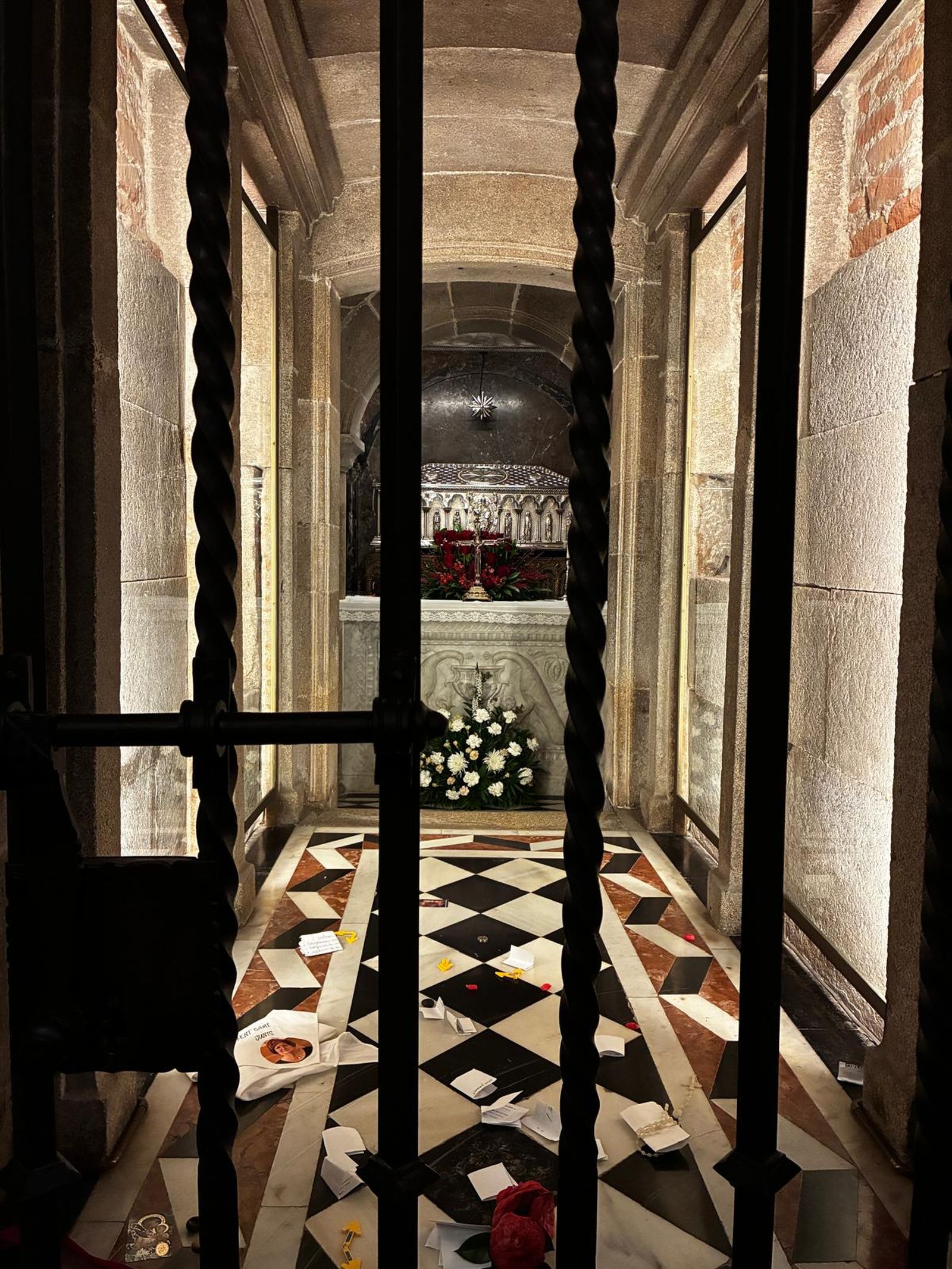 Sepulcro del Apóstol, en Compostela