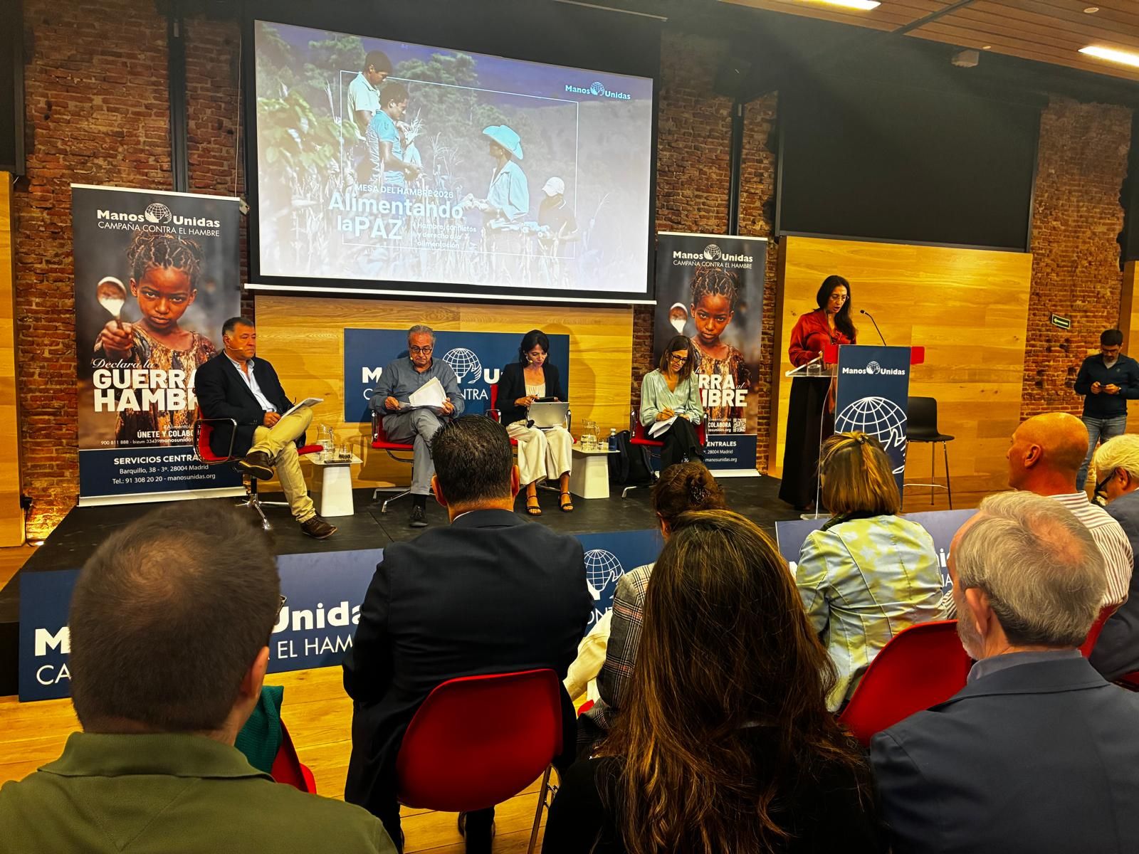 Segunda mesa redonda de Manos Unidas
