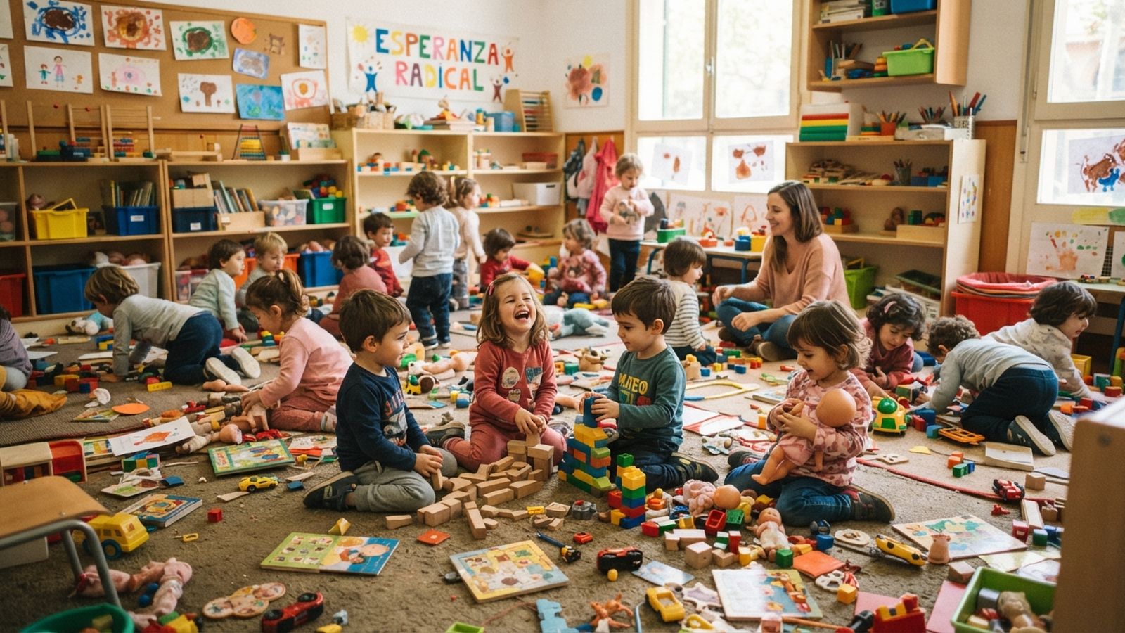 juegos en la Guardería Infantil