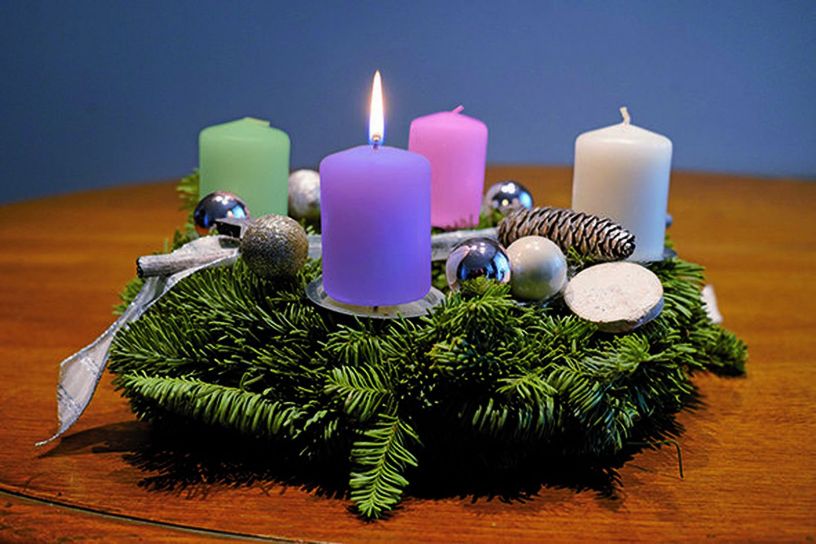 La corona de Adviento