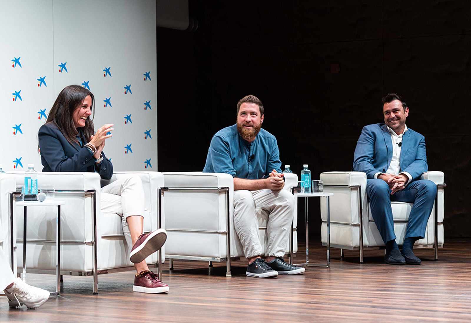 Cristina Ibáñez, Carlos García y José Manuel Montalvo