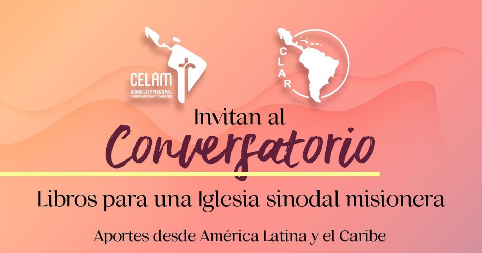 Octubre 15: El CELAM y la CLAR invitan al conversatorio "Libros para una Iglesia sinodal misionera"
