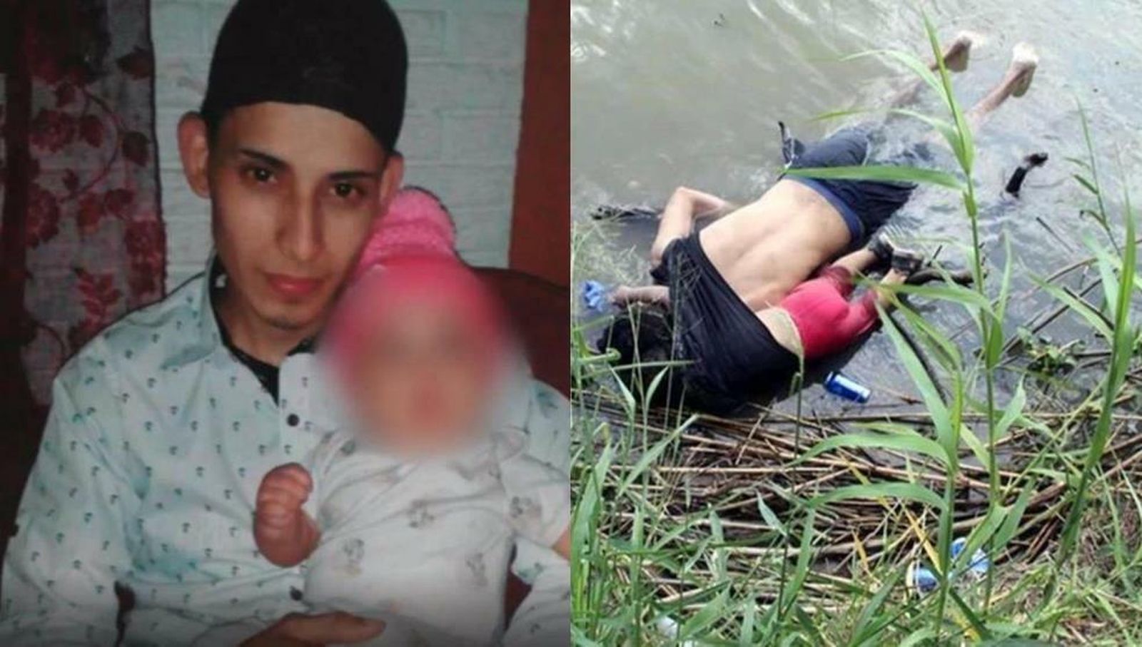 Óscar y Valeria, los migrantes ahogados en el Río Bravo