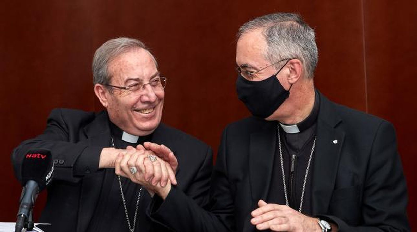 Aznárez, con Francisco Pérez