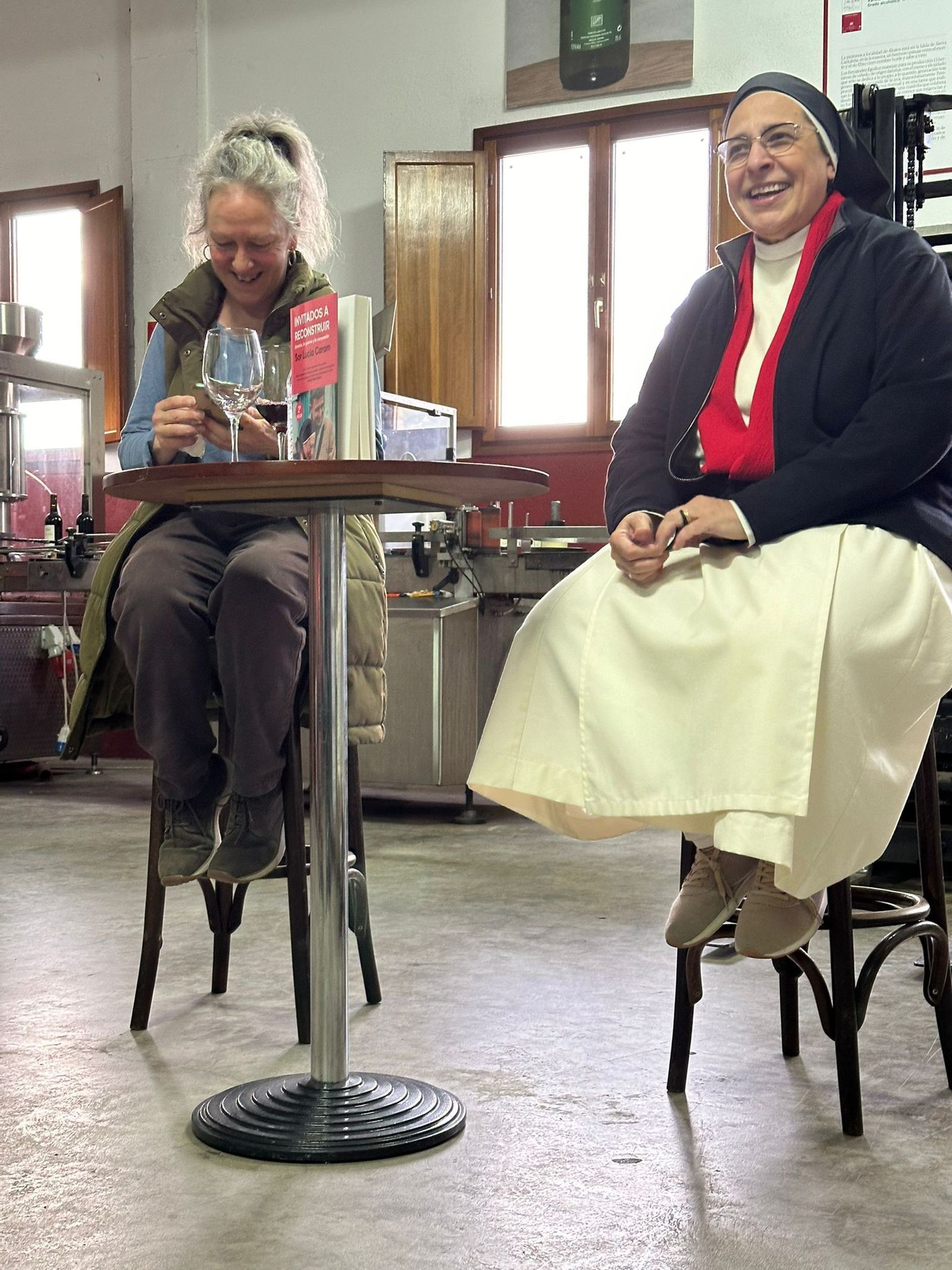 Presentación de libro de sor Lucía Caram