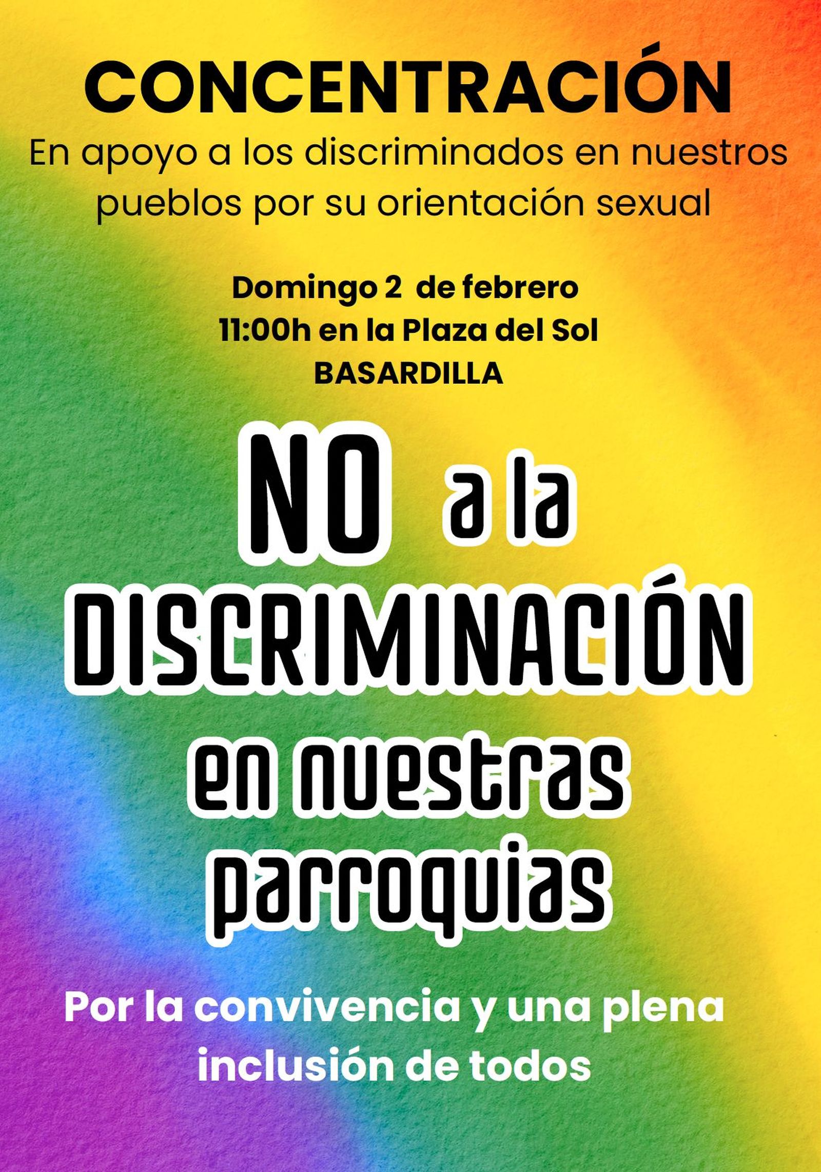 Concentración en Basardilla