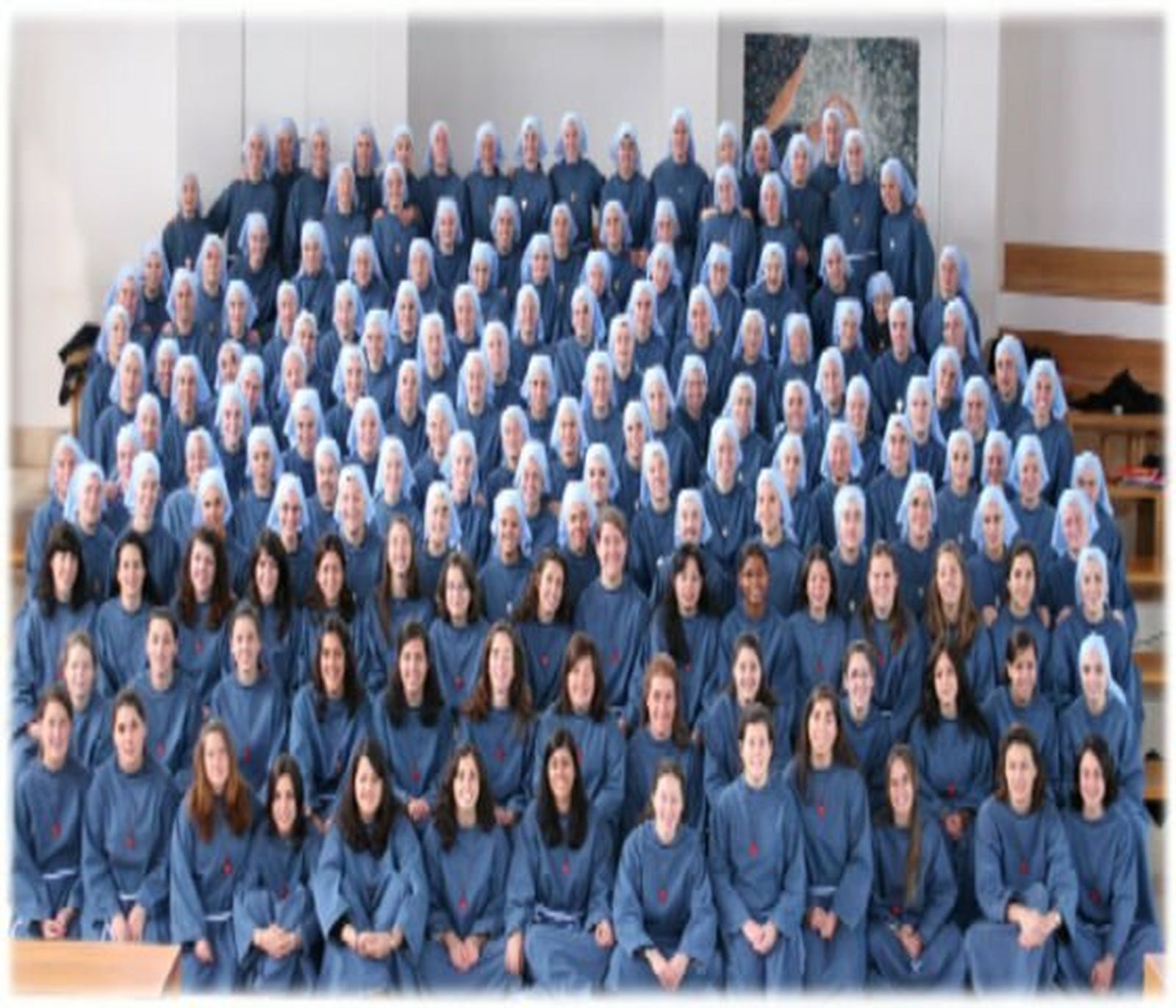Foto oficial de las monjas de Iesu Communio
