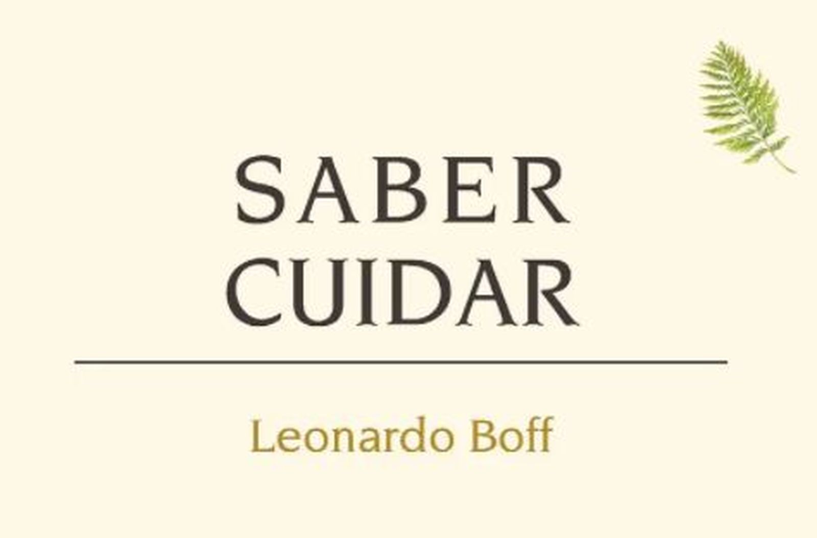 "Saber cuidar", de Boff