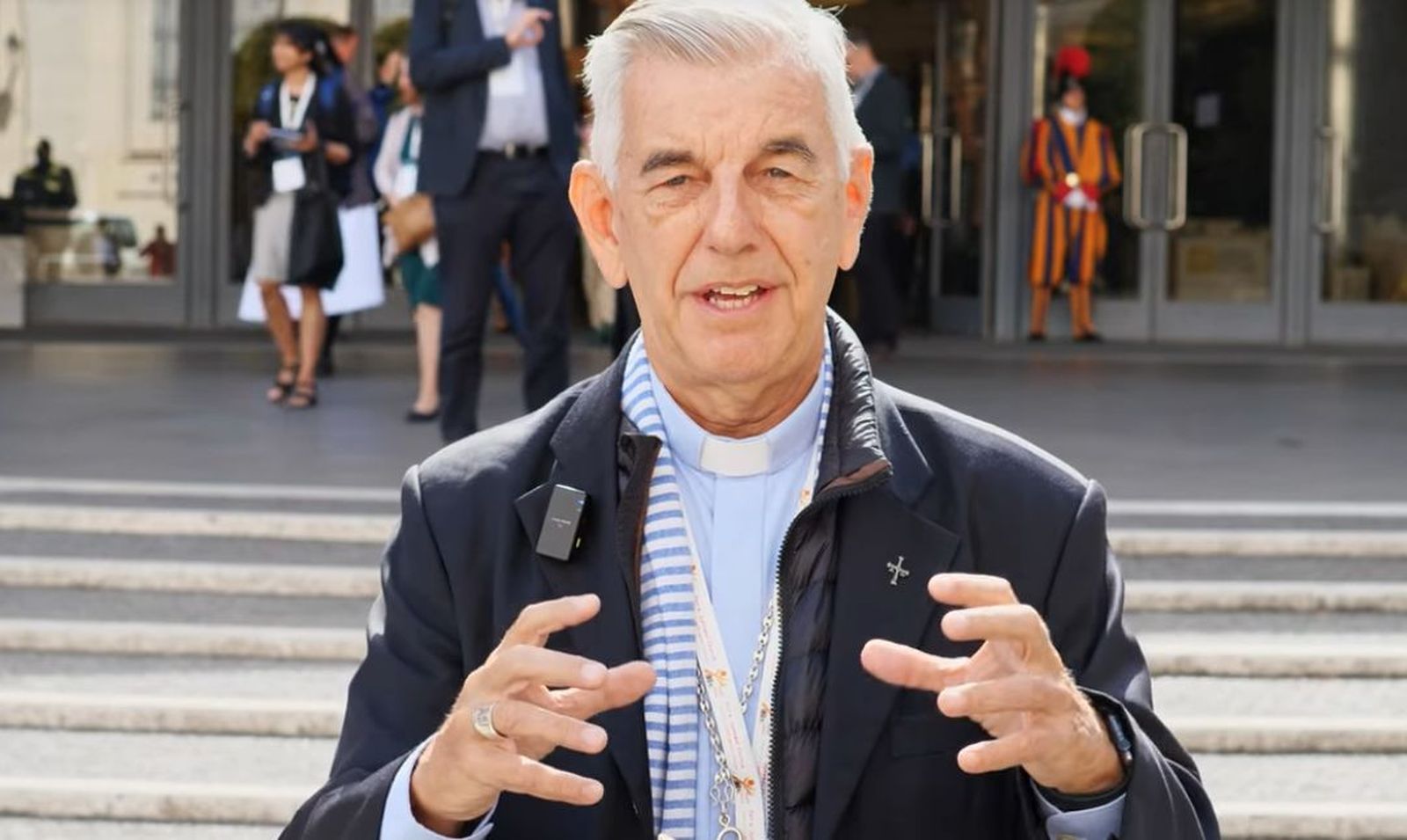 P. Enrique Figaredo, SJ, participante del sínodo en Roma