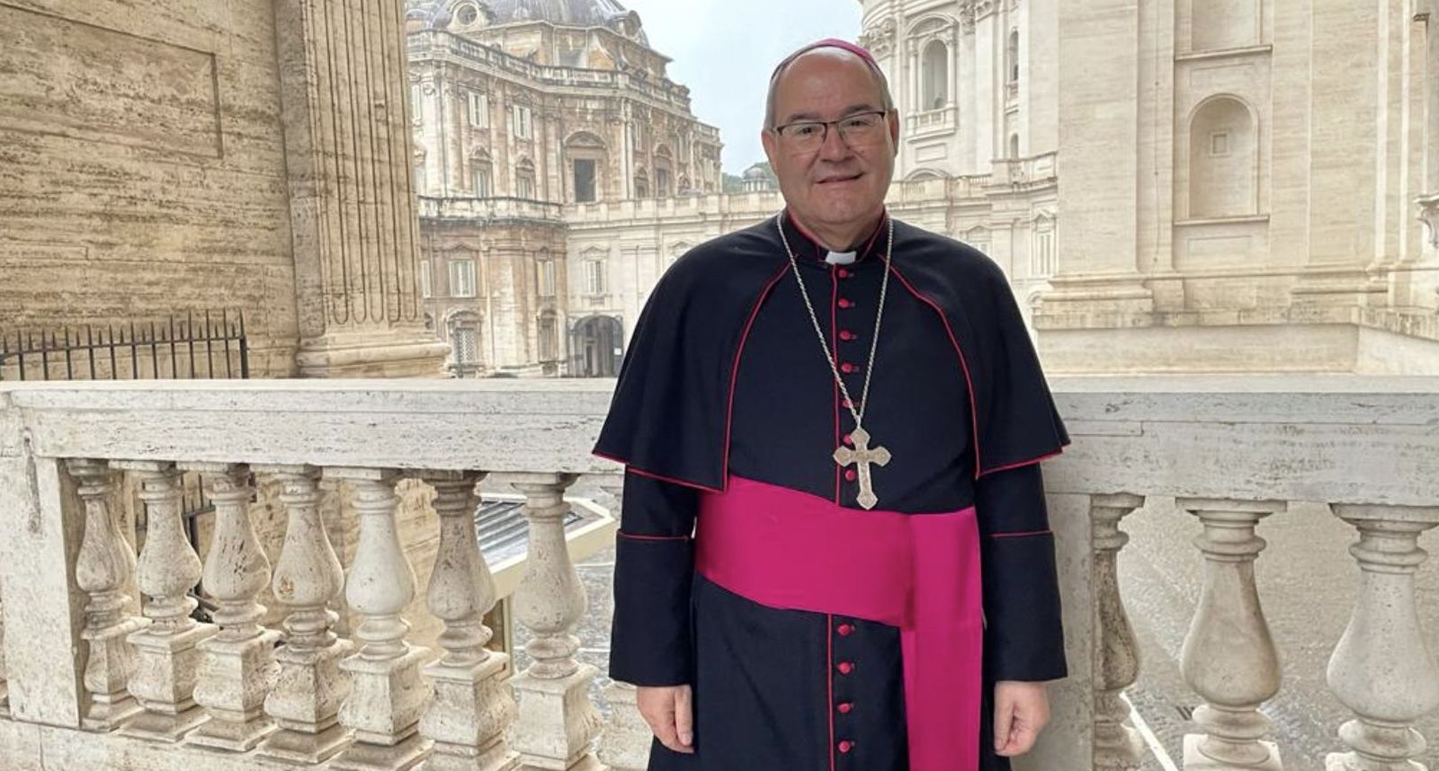 Francisco Cerro, en Roma