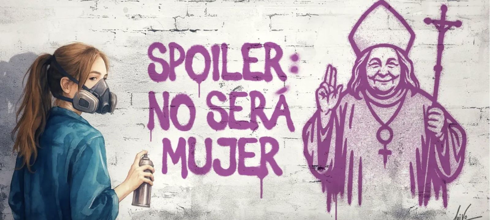 Cónclave: 'Fuera las mujeres/Extra Mulieres'