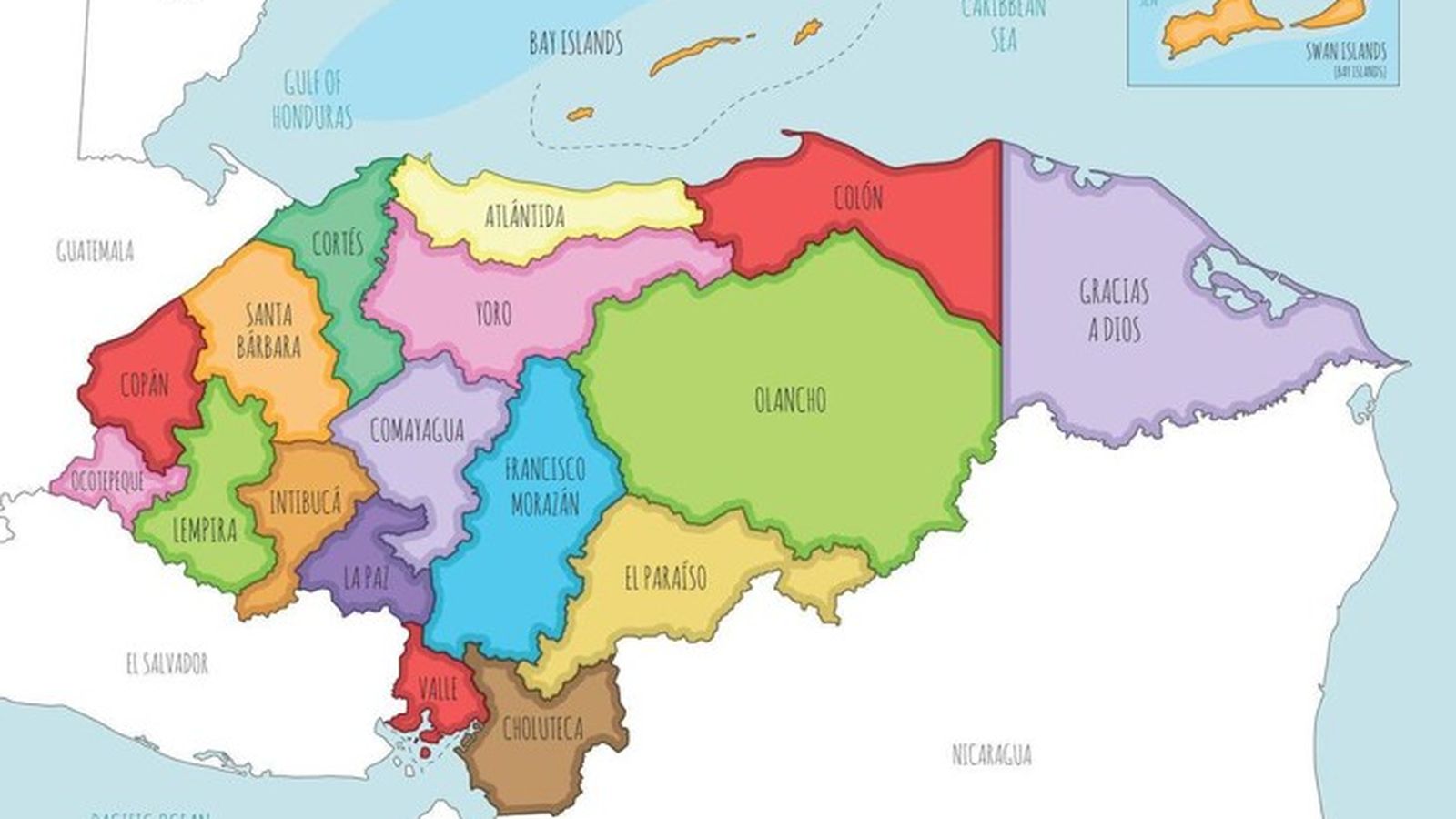 Territorio hondureño como plataforma geopolítica regional.
