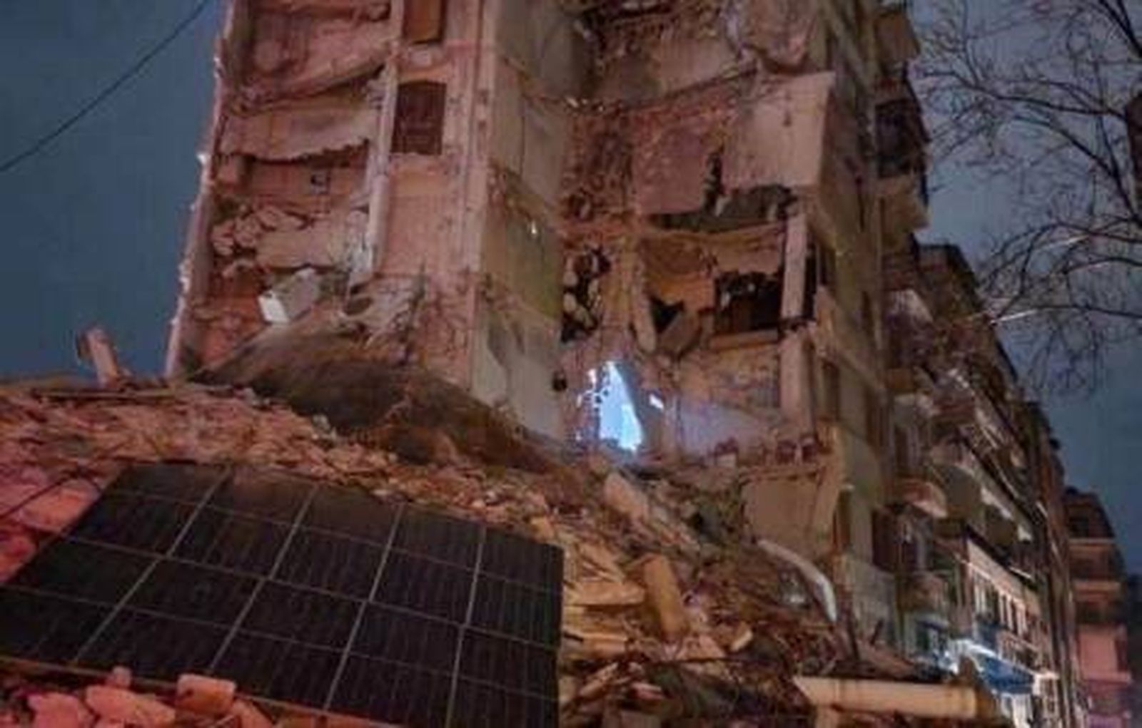 Edificio destruido