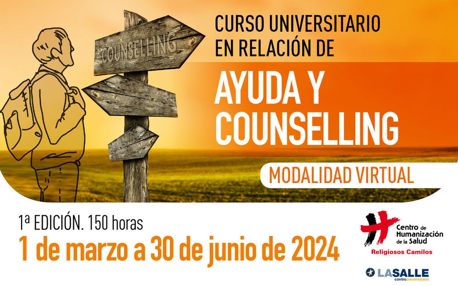 Curso universitario en Relación de Ayuda y Counselling